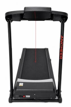 compact folding treadmill by ANCHEER