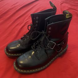 Dr. Martens 1460 Harness Leather Lace Up Boots