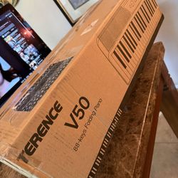 TERENCE V50 Portable 88 Key Weighted Keyboard,Upgraded Foldable Keyboard Piano 88 Keys New 