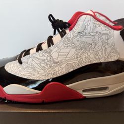 Nike Air Jordan Mens Shoes Dub Zero 2005 Varsity Red  