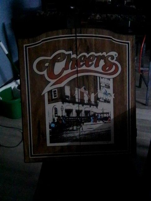 Vintage Cheers Dart Board