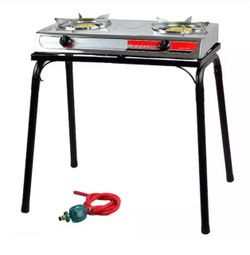 Double Burner Outdoor Camping Stove