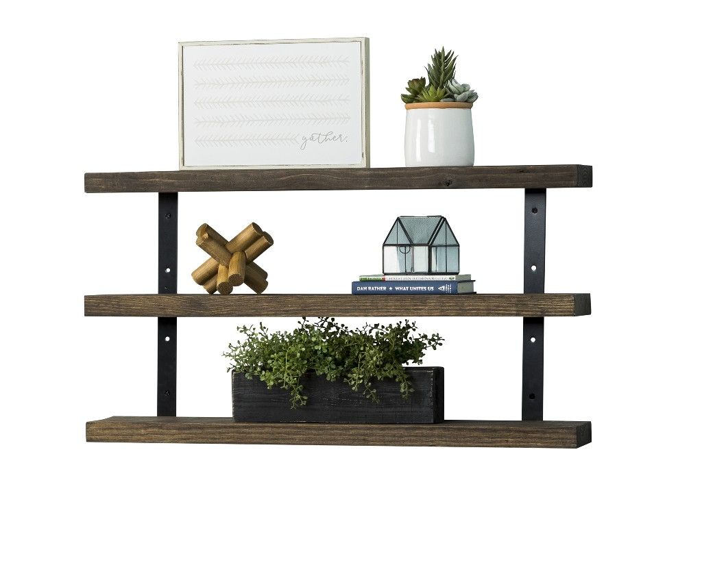 Three Tiered Floating Shelf