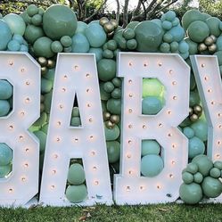 Baby Marquee Letters