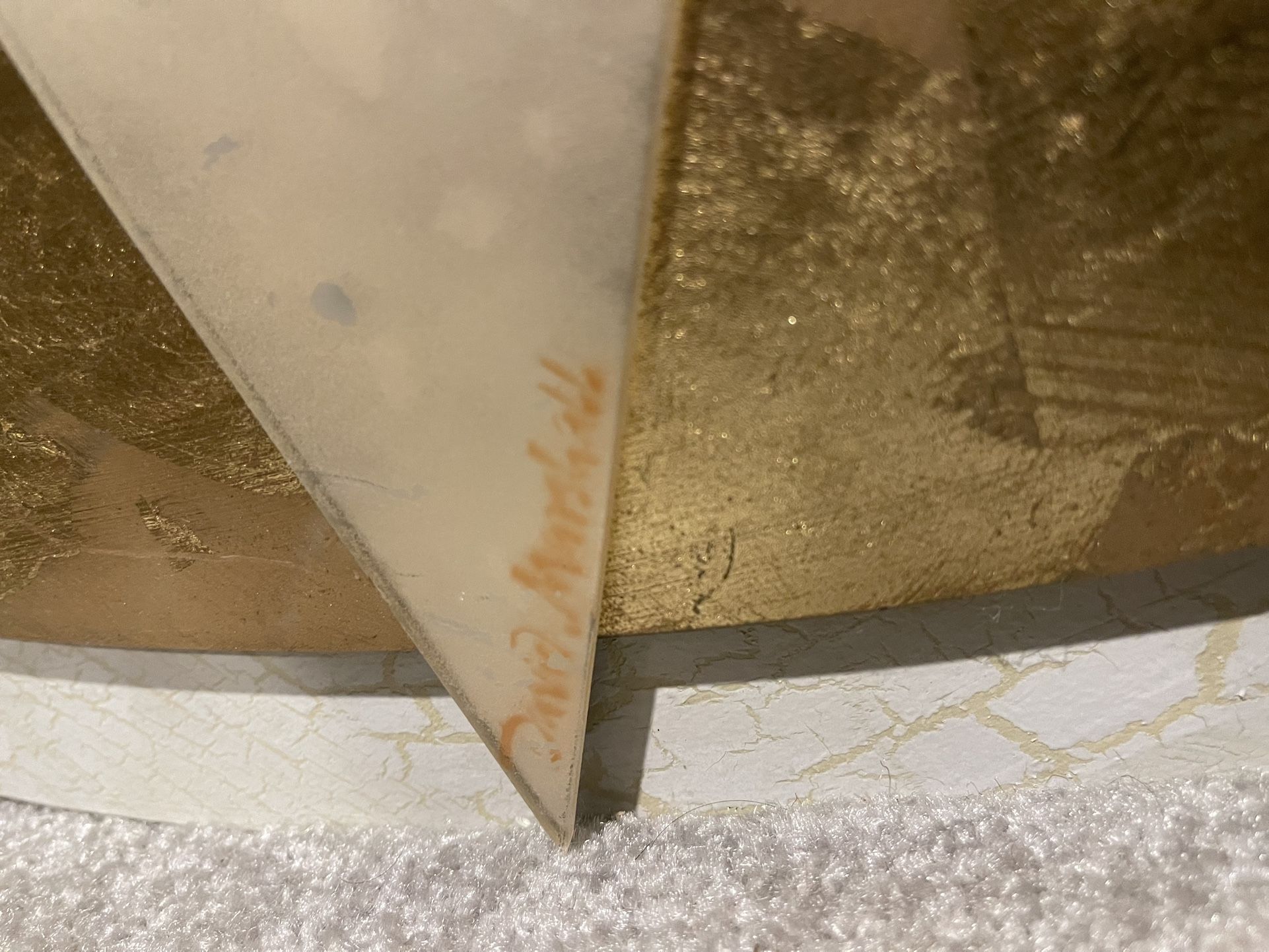 Exquisite Mid Century Modern David Marshall Mirror Home & Garden