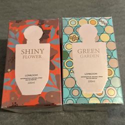 Shiny Flower And Green Garden Perfumes