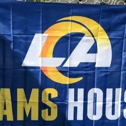 Rams Flag 5ftx3ft $25 Firm On Price