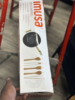 Imusa Wok Set 7 Piece 14” Coated Wok Set 