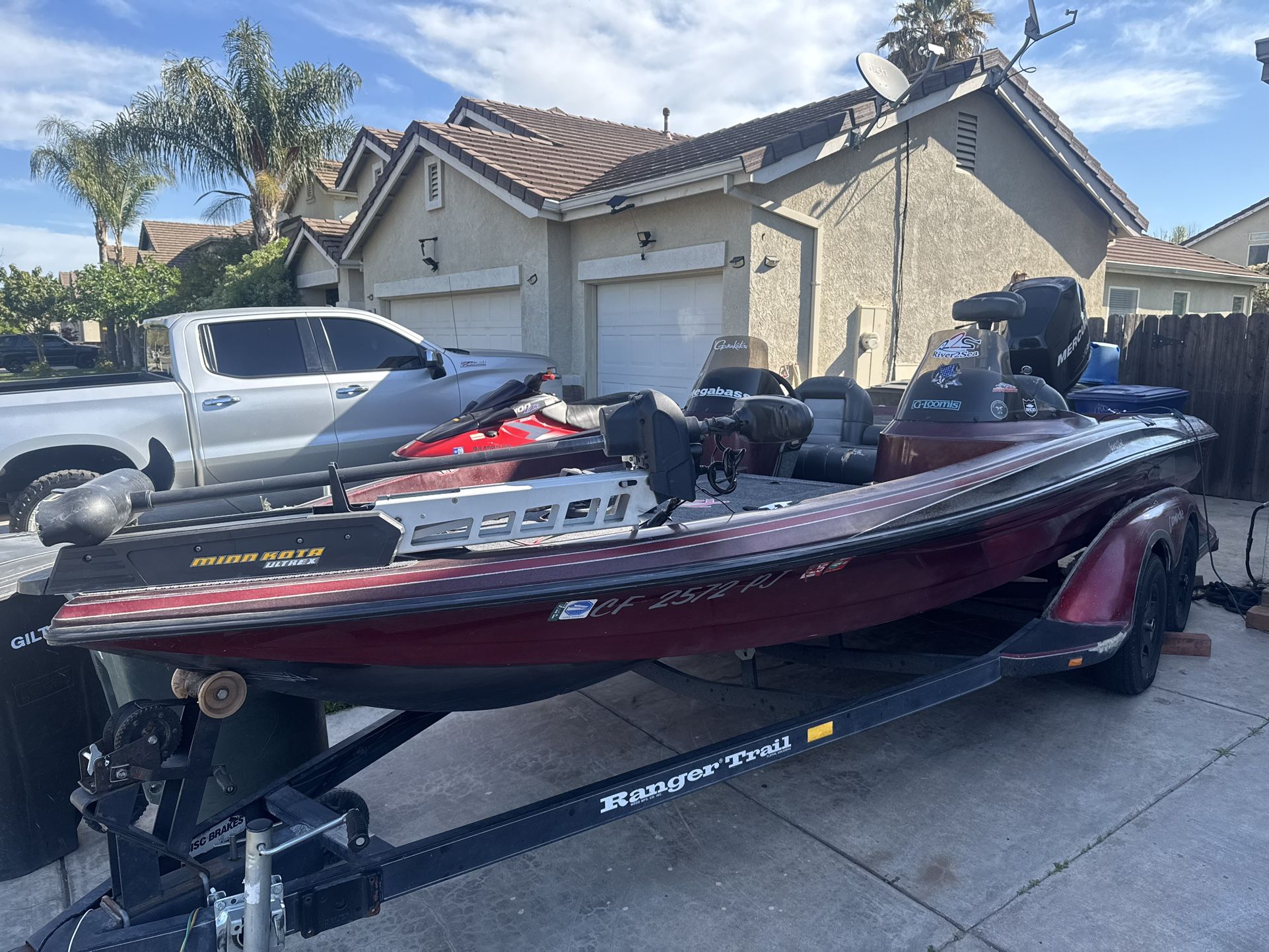 1998 Ranger Comanche 519 DVs Duel Axil Duel Console