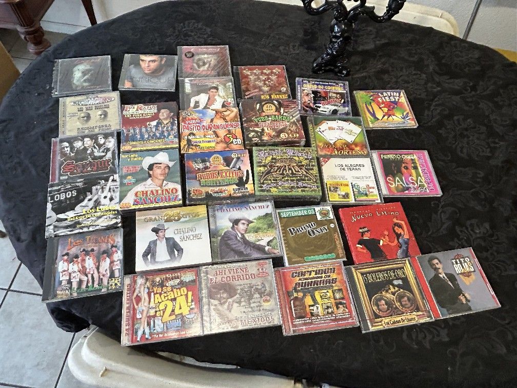 Mexican Spanish CD bulk lot Corridos Rancheras Nortenas Cumbias
Tropical HipHop Rock