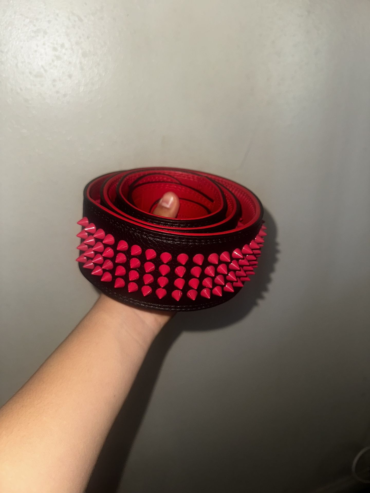 Alucinico Black Studded Guitar Strap