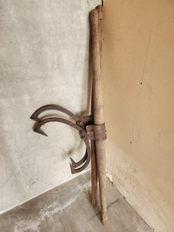 Vintage/ Antique Two Man Log Carrier Tongs