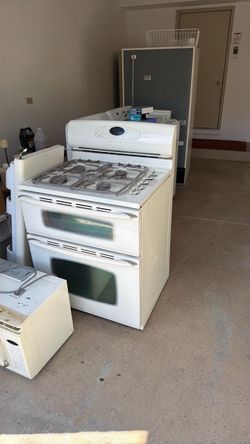 5 burner double over gas stove