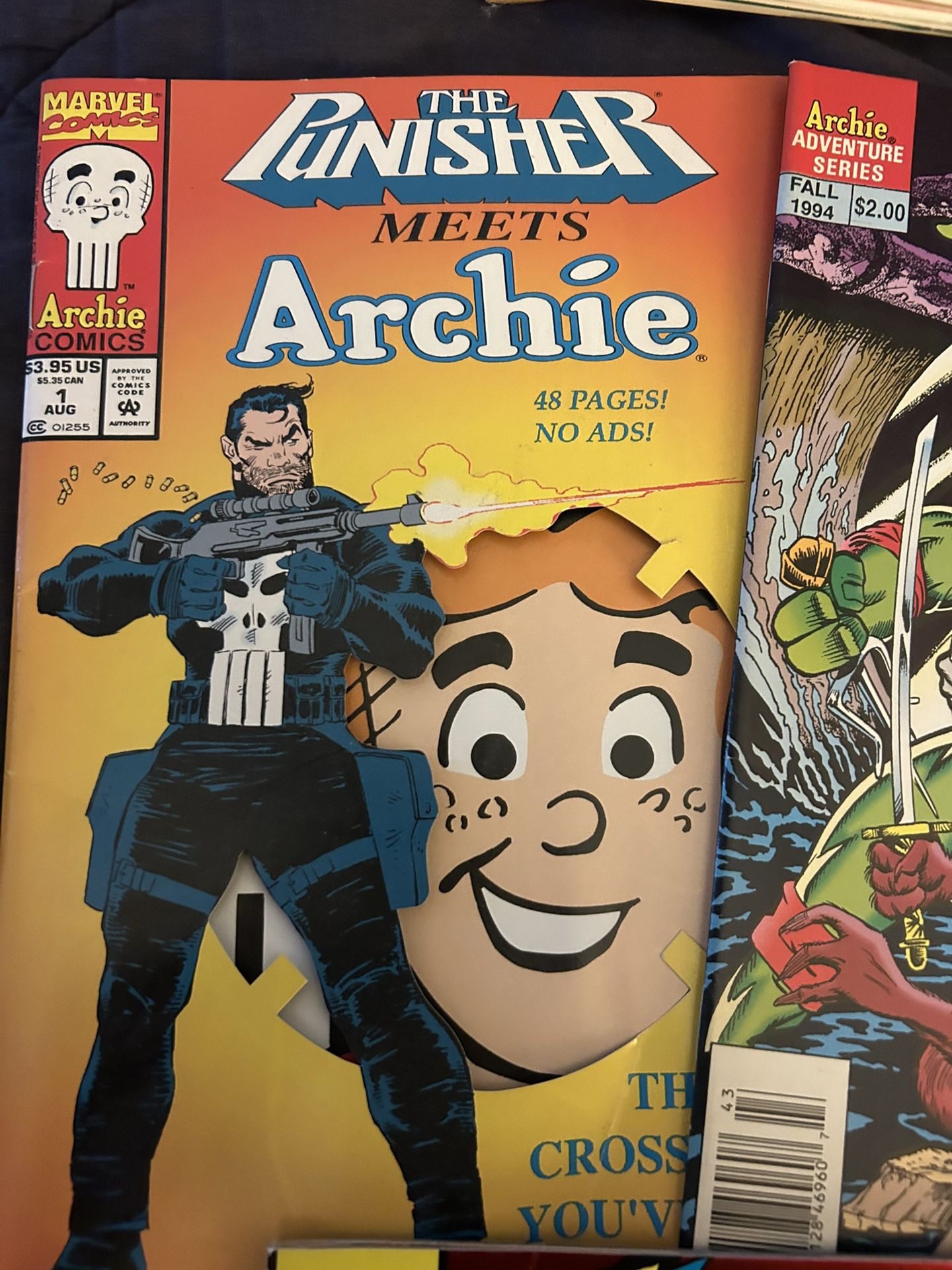Comic Books Archie Punisher Meets Archie 
