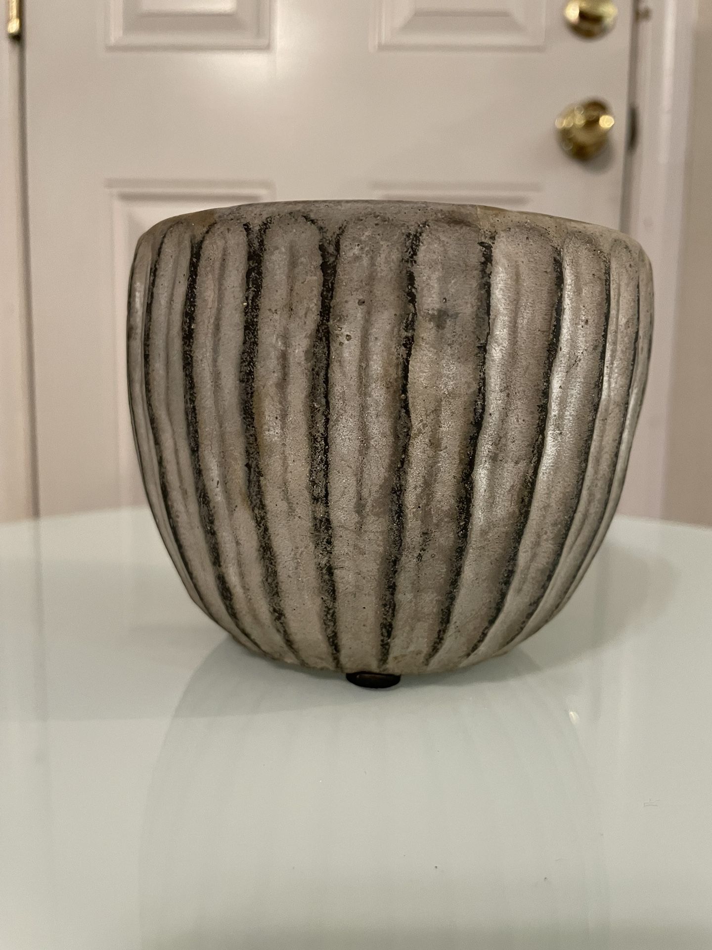 Ceramic Planter Pot For Small Plant Succulents or Indoor Plants