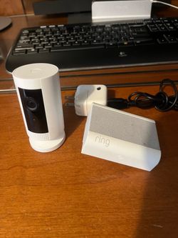 Ring indoor camera & ring chime -5at1s2