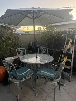 Patio Table And Chairs