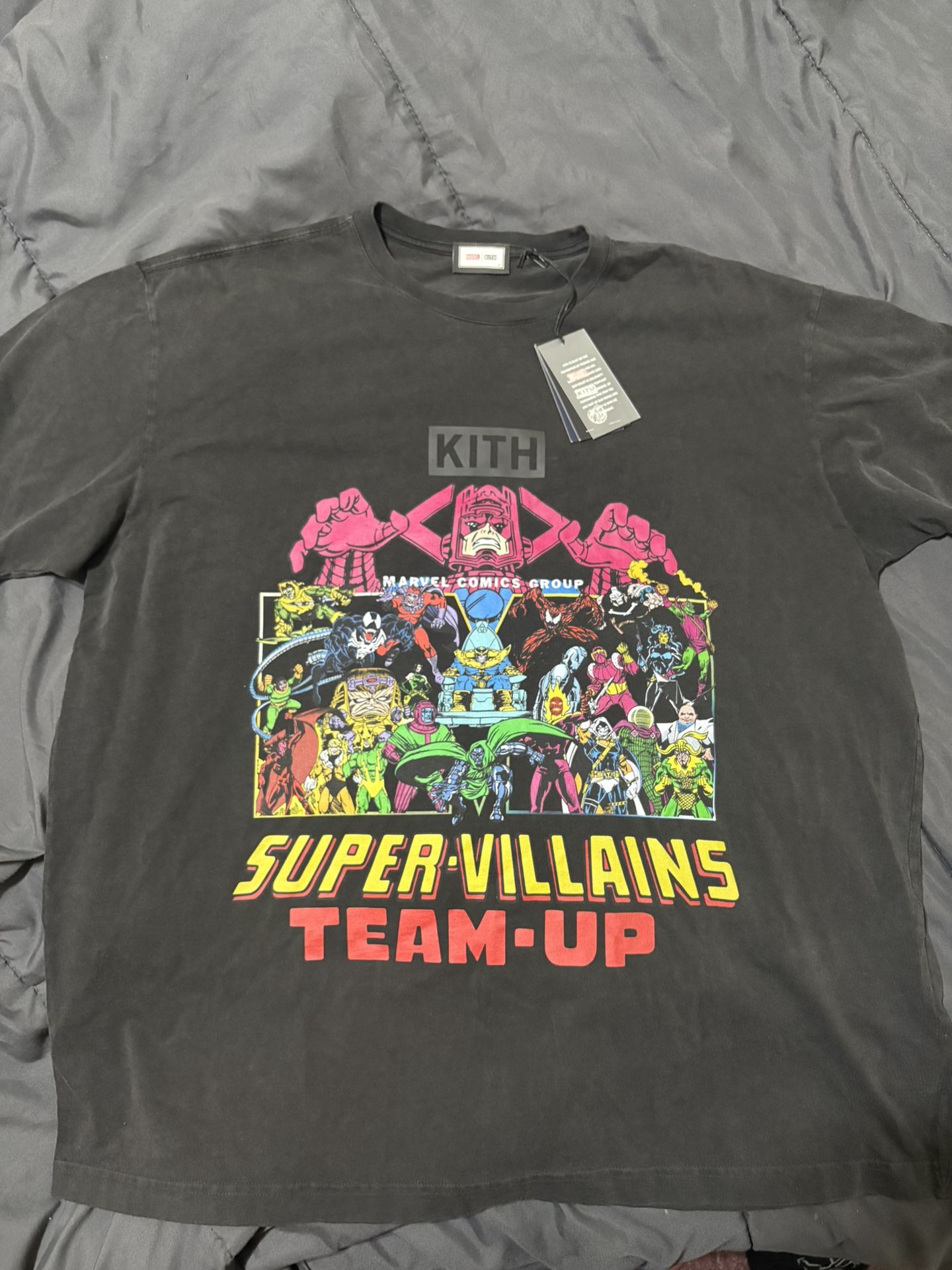 Kith Marvel Team Up Vintage Tee