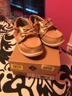 Zapatos de niña size 10 sperry