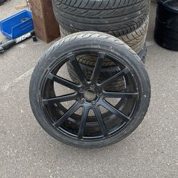 4 Tires And Rim 275/85 R20