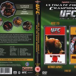 Ufc 23 & 24 W/dvd Case Dvd