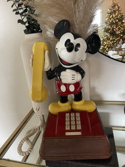Vintage (1970) Mickey Telephone 