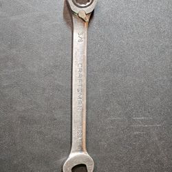 Craftsman USA 5/8 Ratcheting Wrench