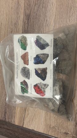 Rocks from Franklin Mineral Museum