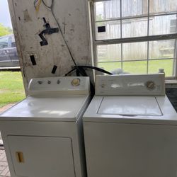 WILL DELIVER FOR FEE🎊ILL RUN BOTH FOR YOU🎉EXCELLENT RUNNING KENMORE WHIRLPOOL SUPER CAPACITY  WASHER & ELECTRIC DRYER(2 dryers to choose from)✅ALL R