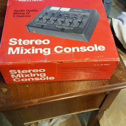 New In Box Four-Channel AUDIO MIXER