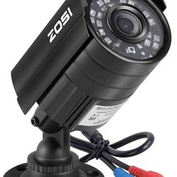 1080P HD-TVI Security Camera for Home Office Surveillance CCTV System - Bullet BNC Camera with Night Vision Black 