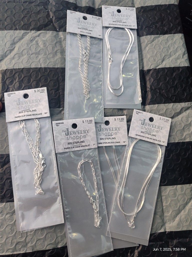 .925 Sterling Silver Necklace