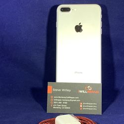 Apple iPhone 7+ Silver 256GB Unlocked $300