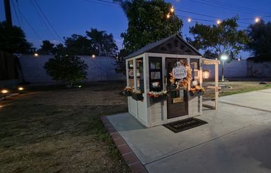 Custom Wooden Cottage Playhouse – $995