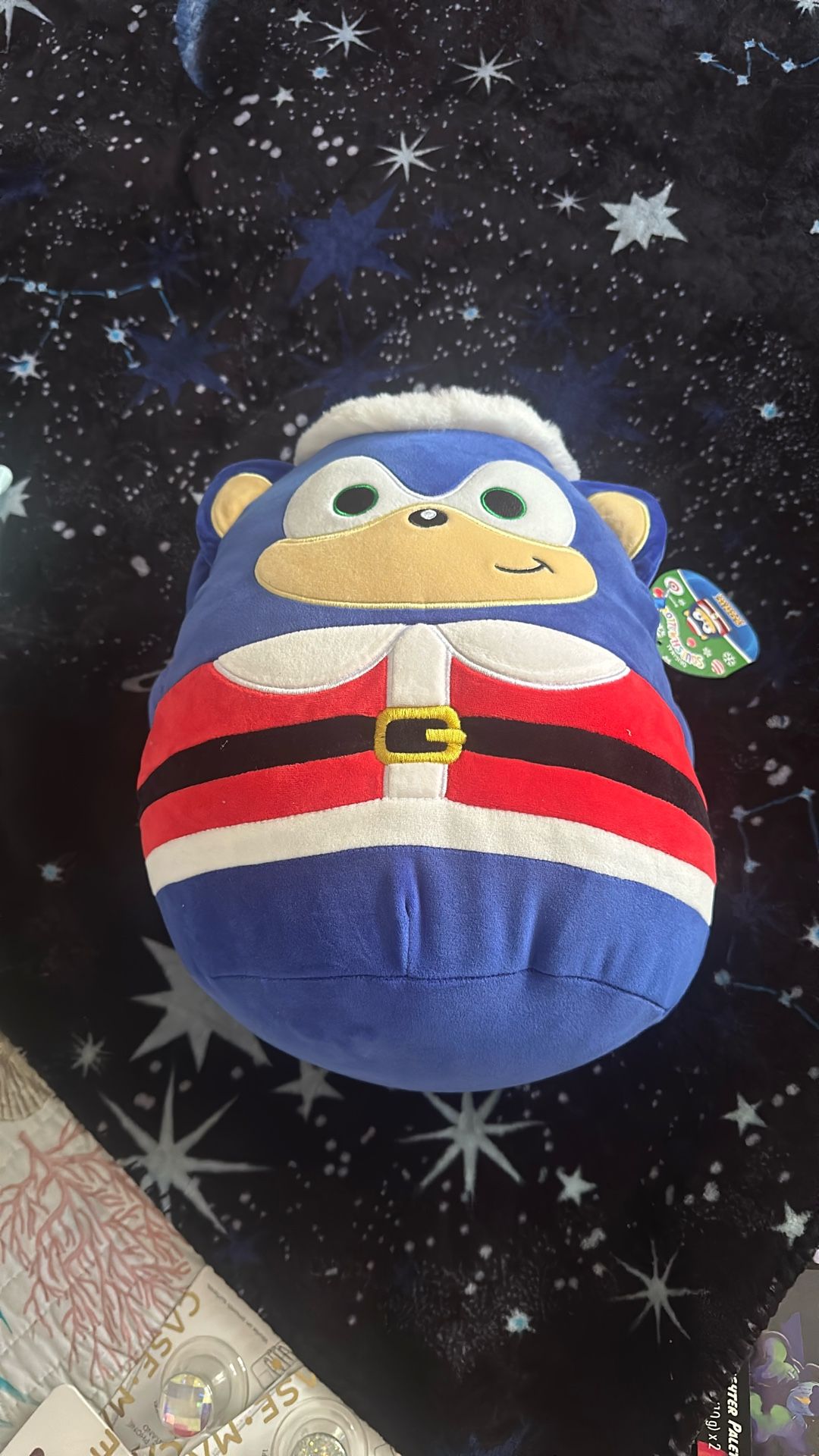 Sonic Santa Squishmallow