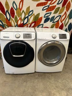 Samsung set gas laundry