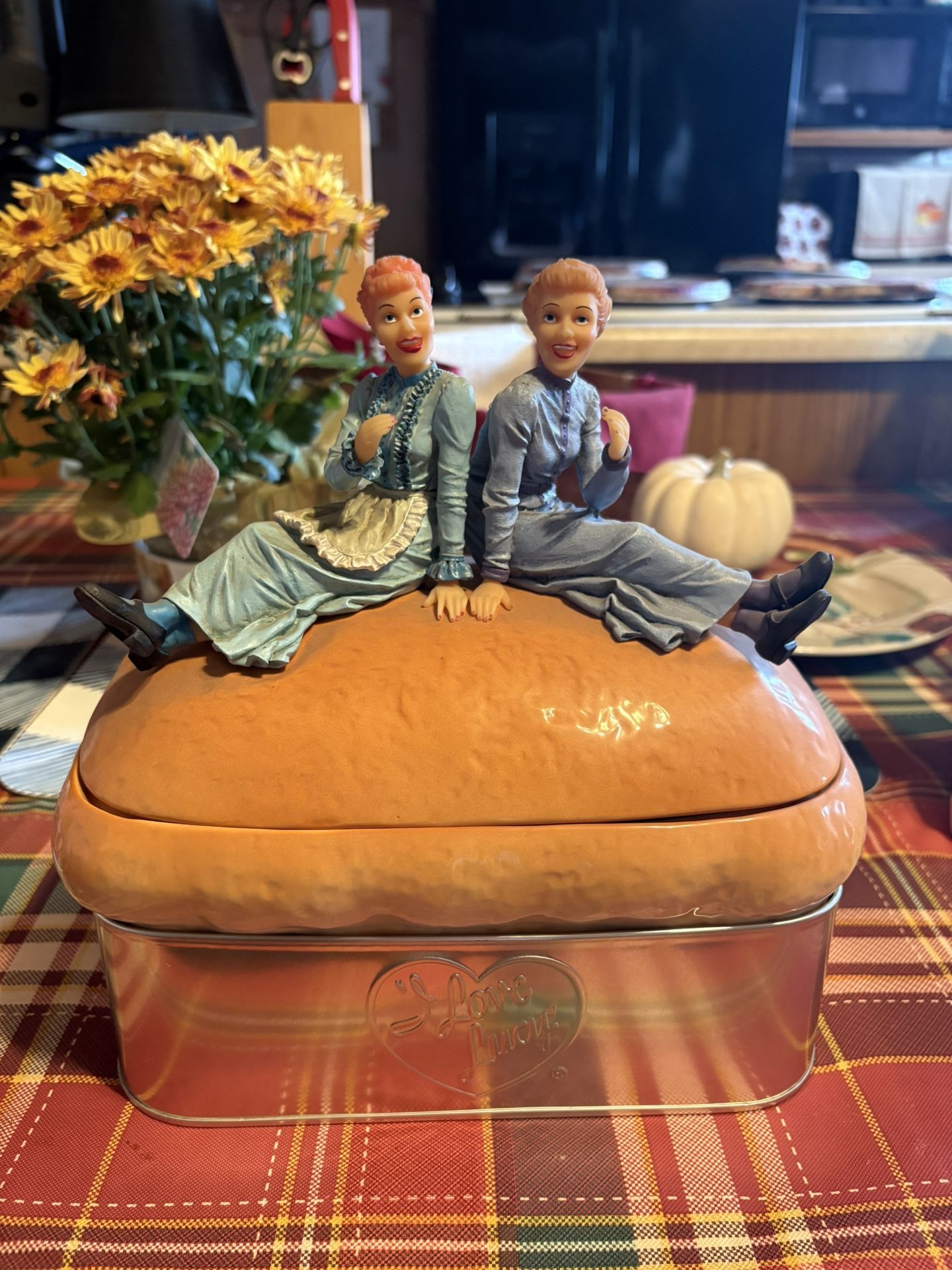I Love Lucy Bread Cookie Jar