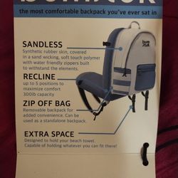 Brand New Bumruk A Backpack And Chair In One