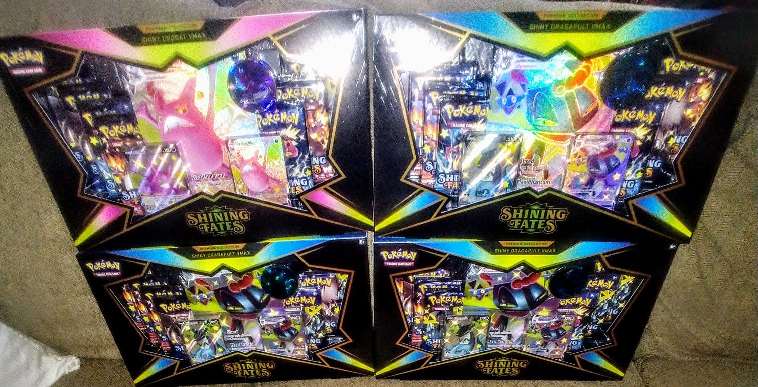 Pokemon TCG Shining Fates VMax Boxes