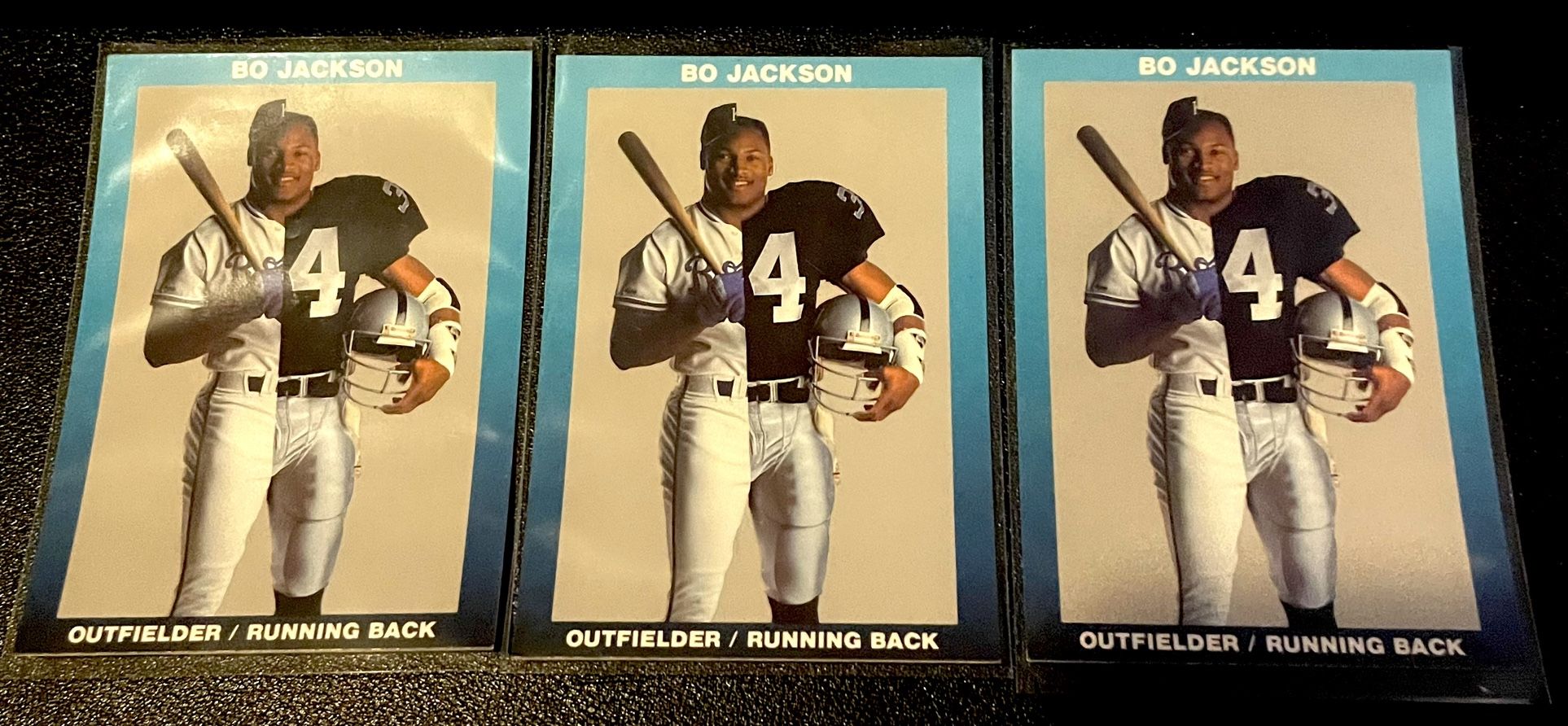 BO JACKSON GLOSSY CARDS