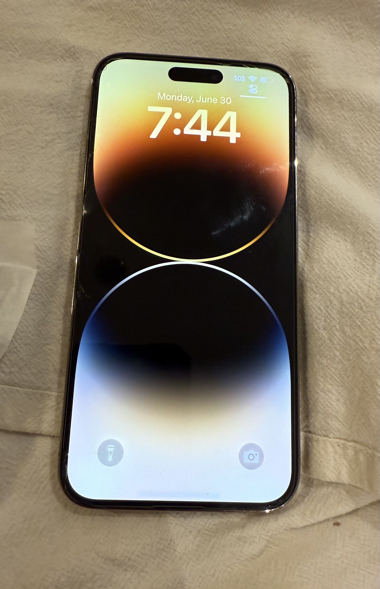 iPhone 14 Pro Max 128GB Gold Phone