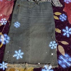 Denim Skirt