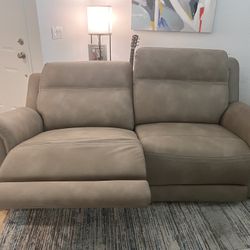 Reclining sofa $850