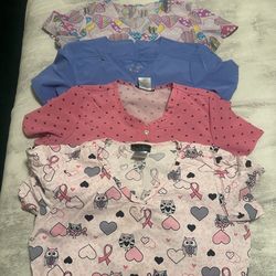 Scrub tops