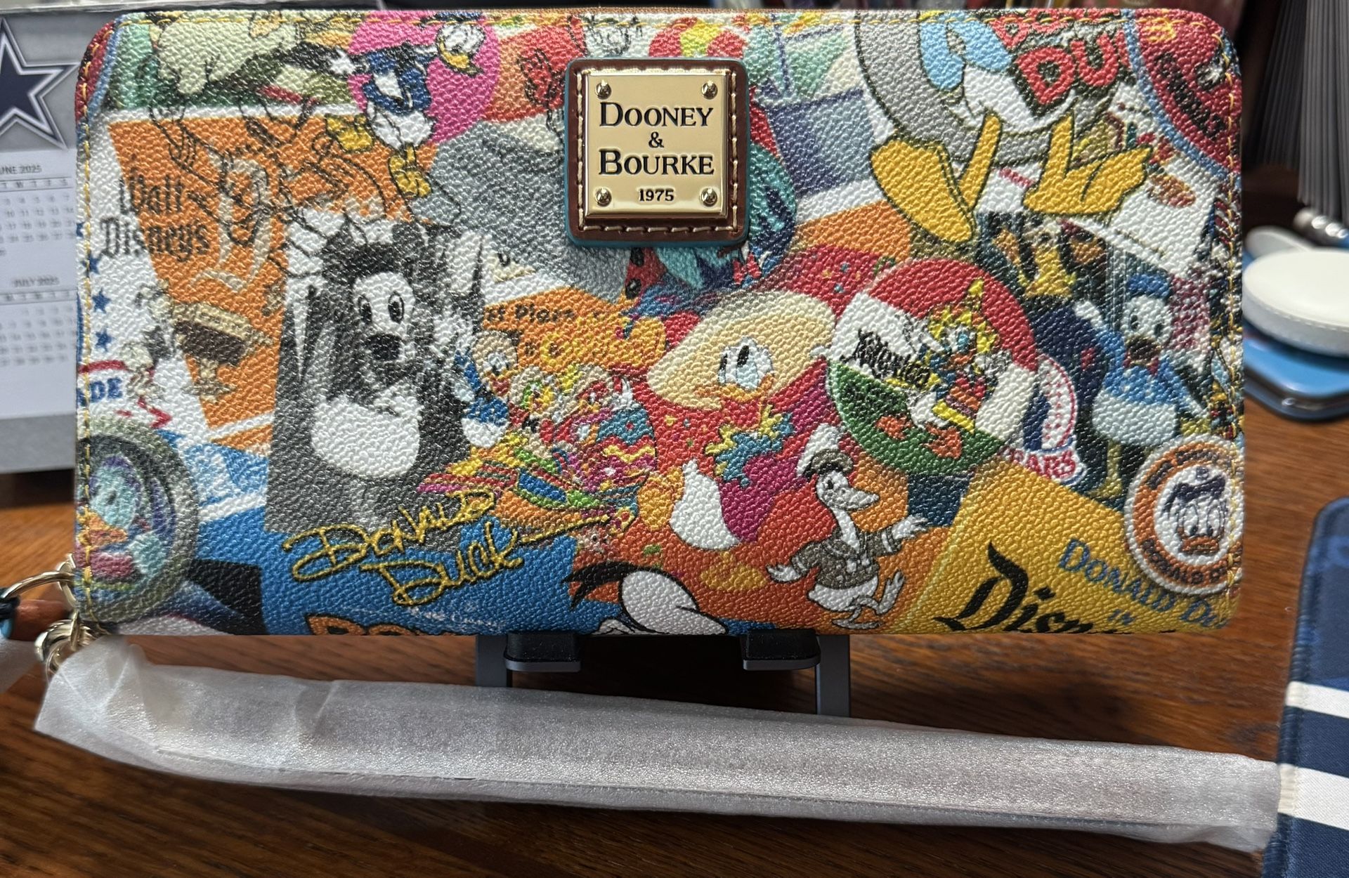 Dooney Donald Duck Wristlet