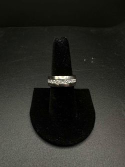Men’s 14K White Gold Men’s Diamond Ring 1.25ctdw size 7.5 14.3 grms 3816 Steilacoom Blvd Lakewood WA Crown Jewelry