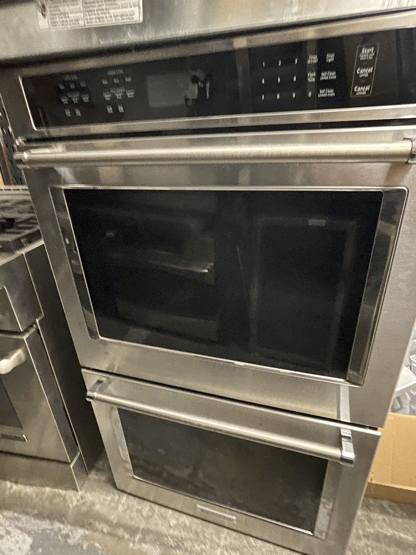 30” KITCHENAID DOUBLE OVEN ELECTRIC STAINLESS STEEL