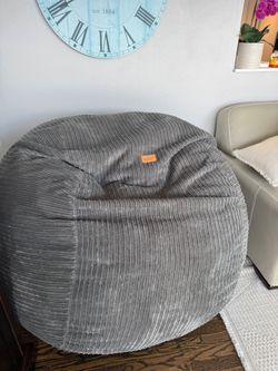 Cordaroy Bean Bag -- King Size