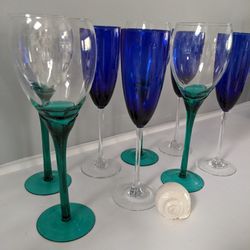 Beautiful Glass French Vintage Crystal Bowl 