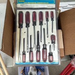12 Piece Screwdriver Set